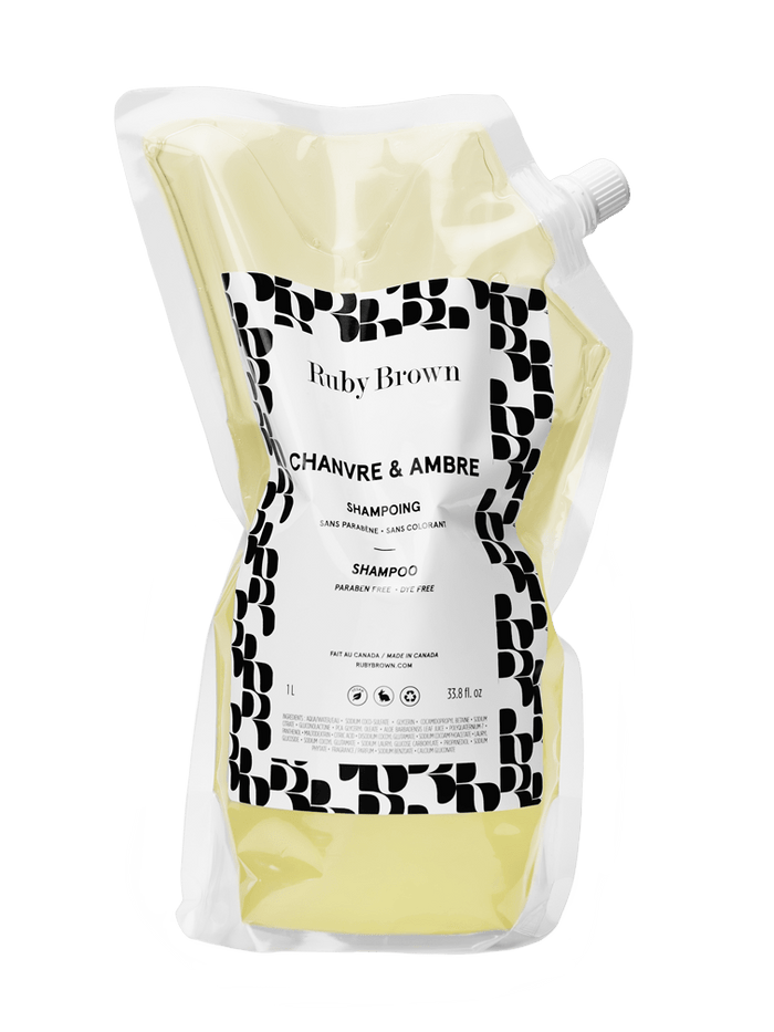 Ruby Brown Shampoing Chanvre & Ambre