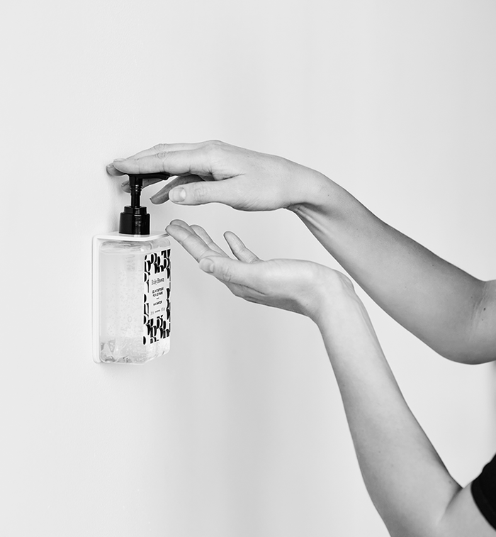 Ruby Brown Support Mural Simple