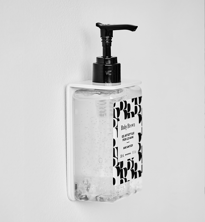 Ruby Brown Support Mural Simple