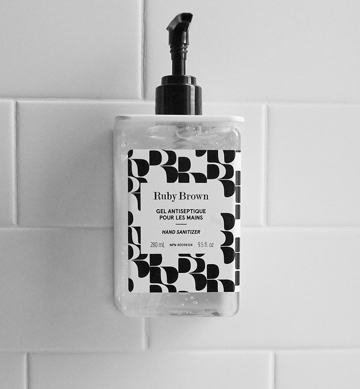 Ruby Brown Support Mural Simple