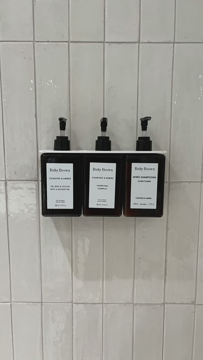 Ruby Brown Support Mural Triple