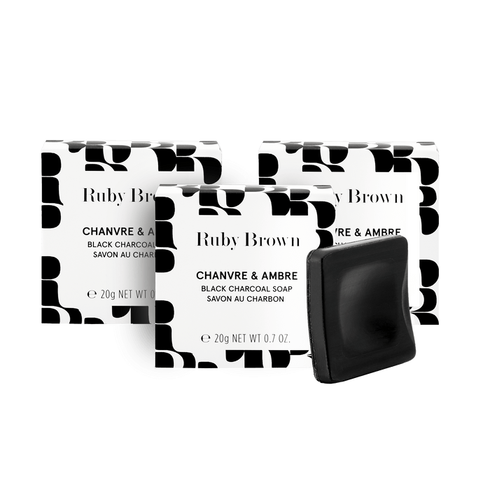 ruby brown Trio Savons Solides Chanvre & Ambre