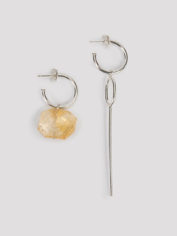 rue blanche Bauspiel citrine earrings - Studio Collect