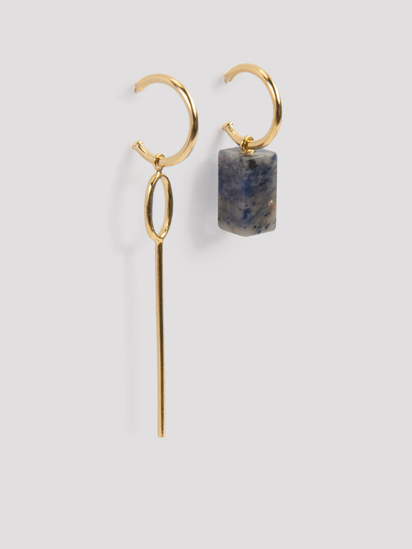 Rue Blanche Bauspiel Sodalite Earrings - Studio Collect