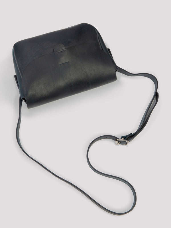 Rue Blanche Midi Orbed Tap Bag Midnight - Kate Sheridan