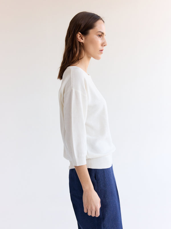 Rue Blanche Bees 3/4 25p White