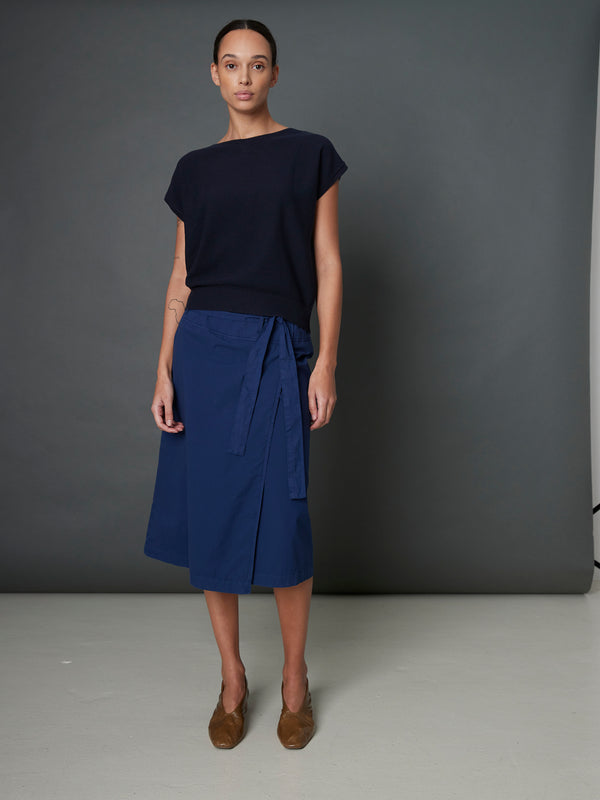 Rue Blanche Bees Top 25p Navy