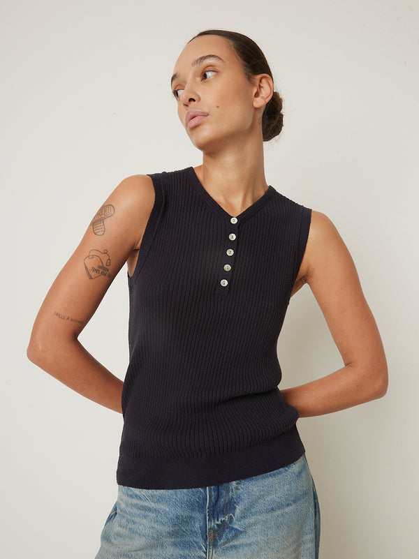 rue blanche Bouclet Top 25e Navy