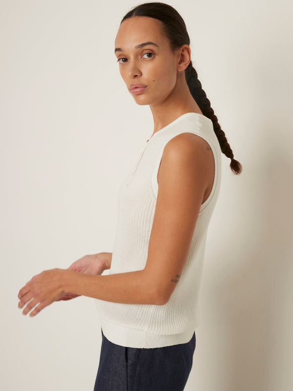 Rue Blanche Bouclet Top 25e White