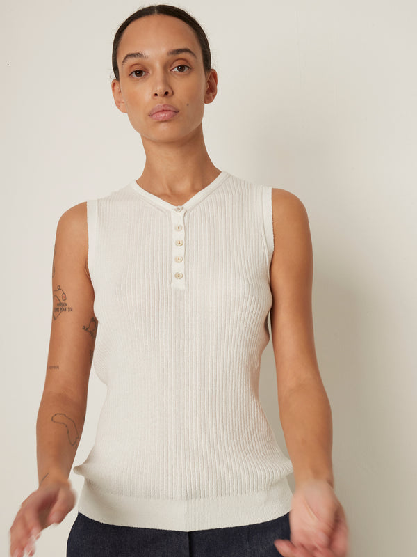 Rue Blanche Bouclet Top 25e White