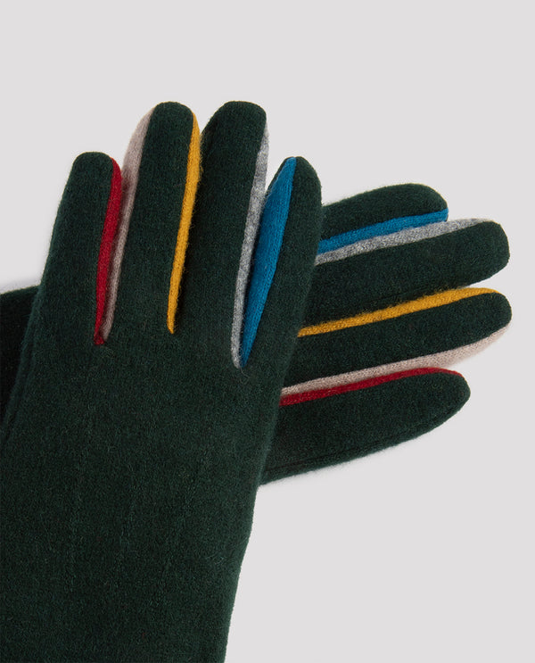 Rue Blanche Bourget Gloves Green - L'Apéro