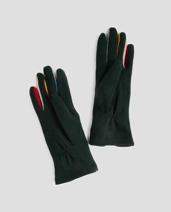 rue blanche Bourget gloves green - L'Apéro