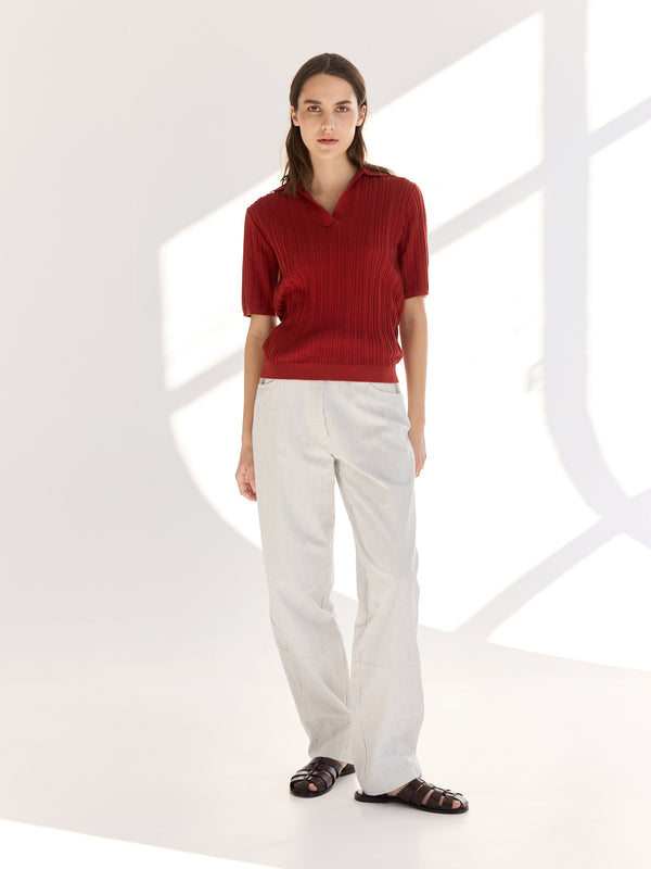 Rue Blanche Colline Polo 25p Ketchup