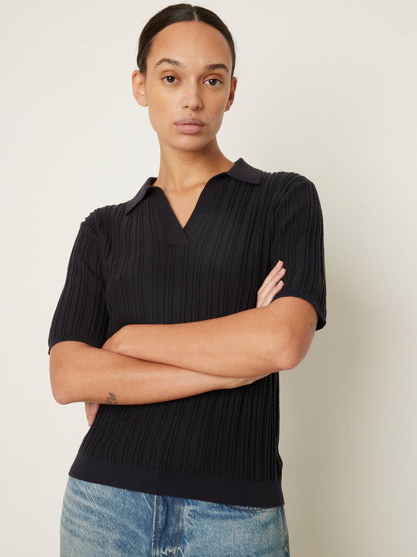 Rue Blanche Colline Polo 25p Navy