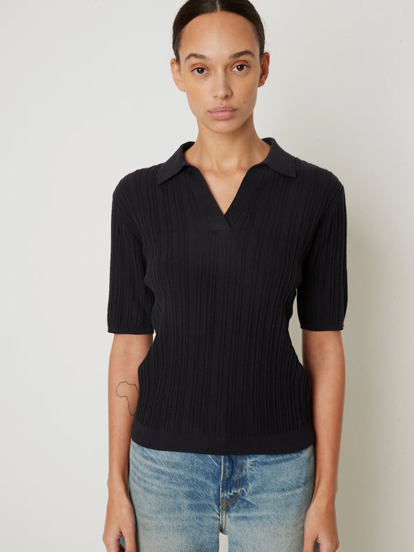 rue blanche Colline Polo 25p Navy