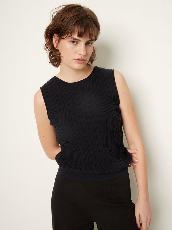 rue blanche Colline Top 25p Navy