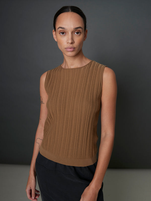 Rue Blanche Colline Top 25p Ocre