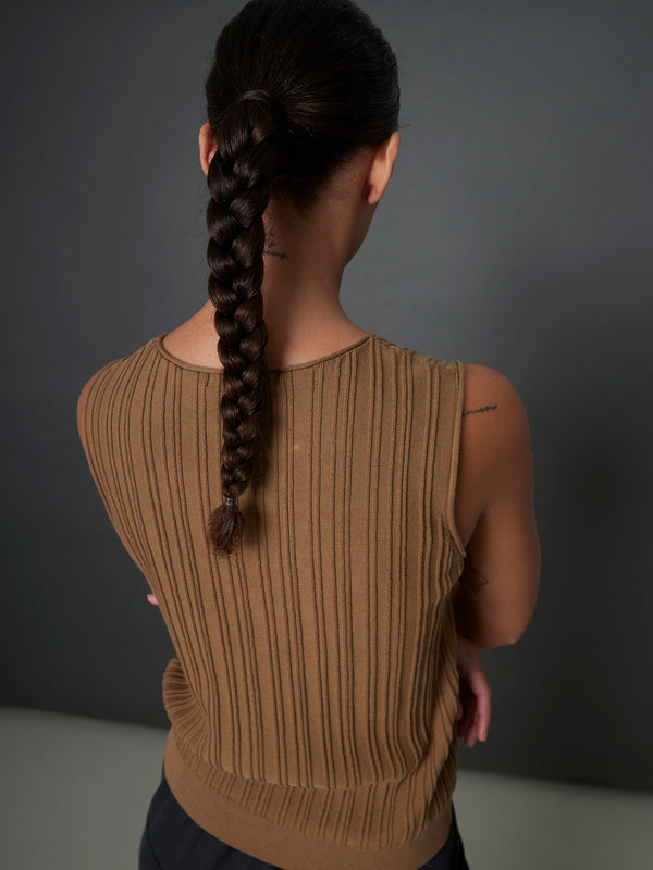 Rue Blanche Colline Top 25p Ocre