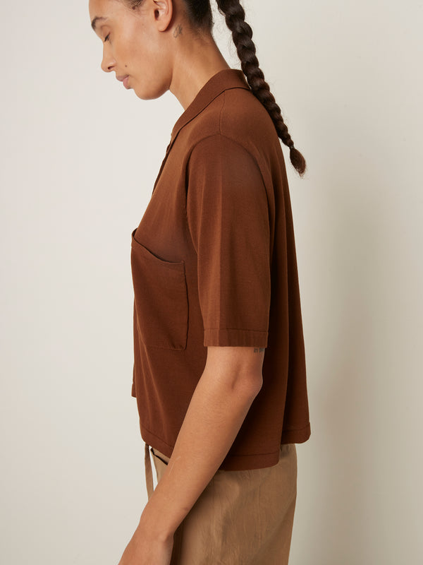 Rue Blanche Dandel Shirt 25e Coffee