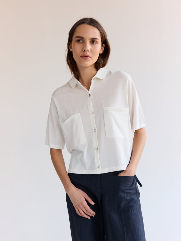 rue blanche Dandel Shirt 25e White