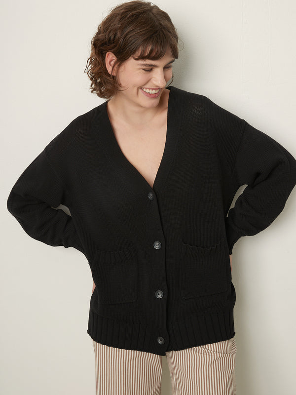 Rue Blanche Fresh Cardi 25e Black