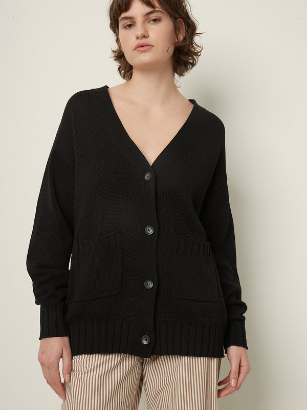 rue blanche Fresh Cardi 25e Black