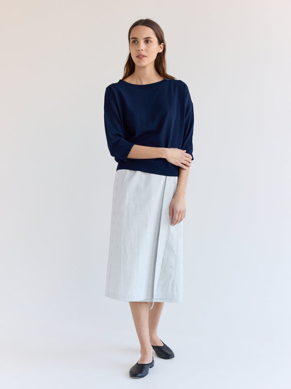 Rue Blanche Htc 3/4 25p Navy