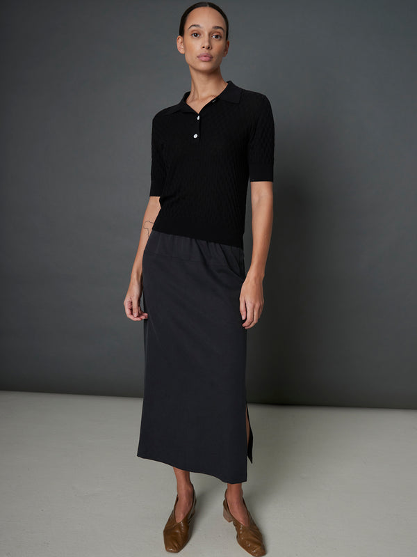 Rue Blanche Htc Basket Polo 25p Black