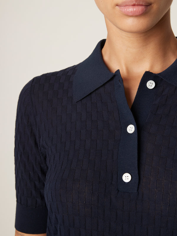 Rue Blanche Htc Basket Polo 25p Navy