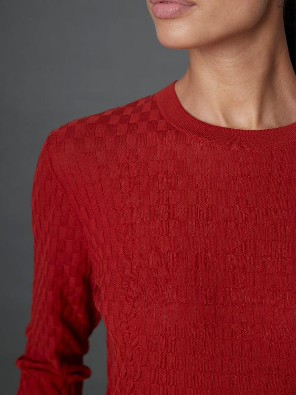 Rue Blanche Htc Basket Pull 25p Red