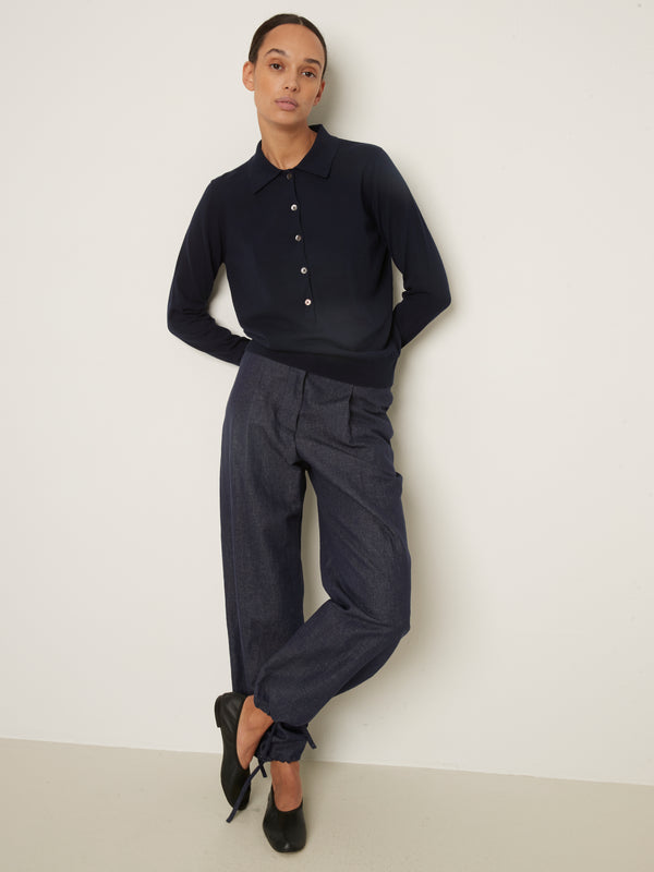 Rue Blanche Htc Polo 25p Navy