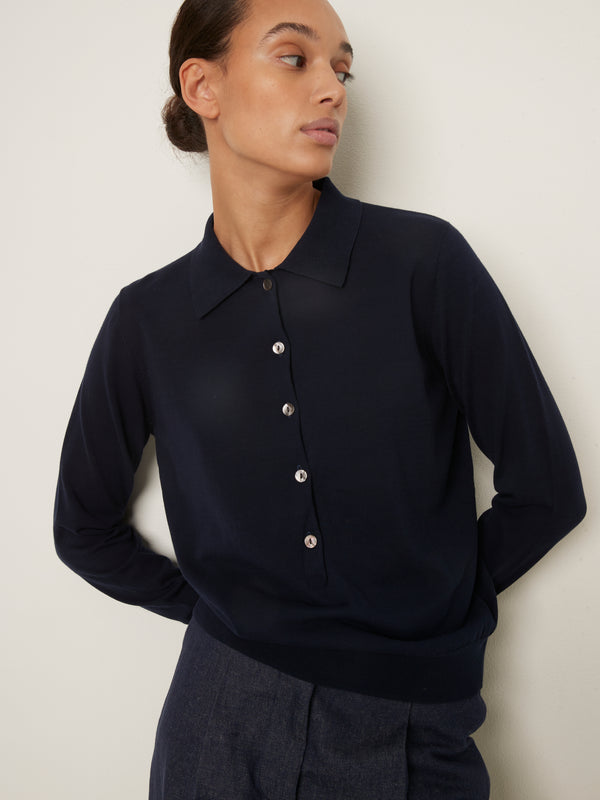 rue blanche Htc Polo 25p Navy