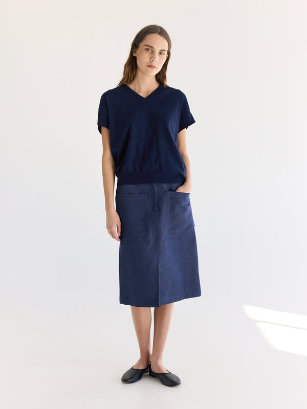 Rue Blanche Htc Top 24p Navy