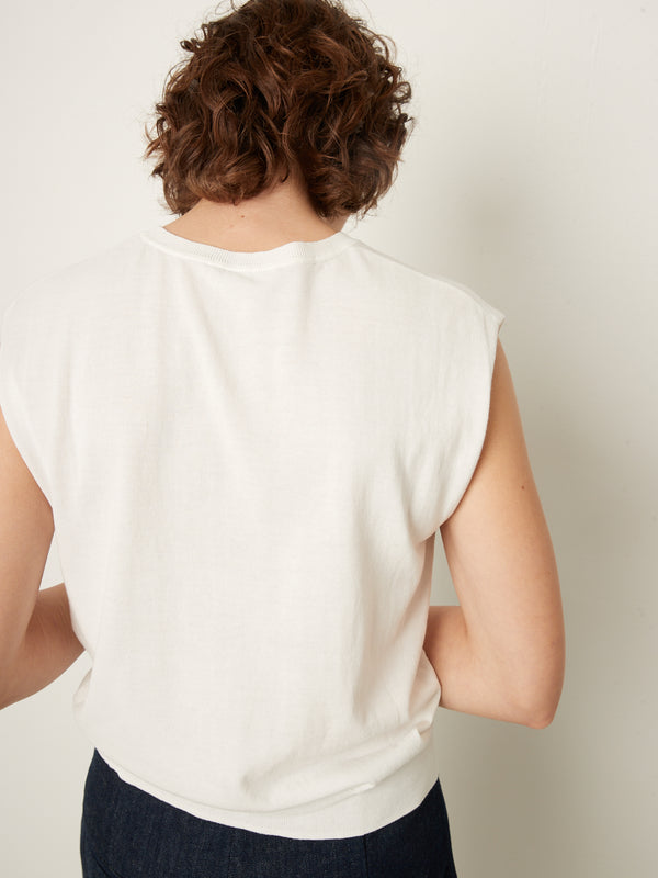 Rue Blanche Htc Top 25p Off White