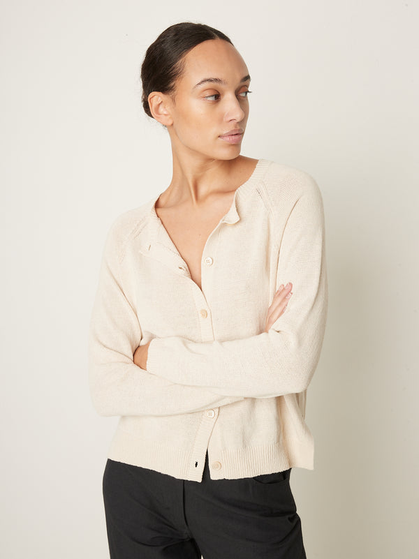 Rue Blanche Jonc Cardi 25e Off White