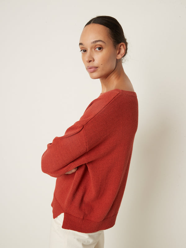 Rue Blanche Jonc Pull 25e Ketchup