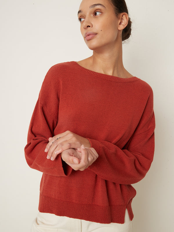 rue blanche Jonc Pull 25e Ketchup