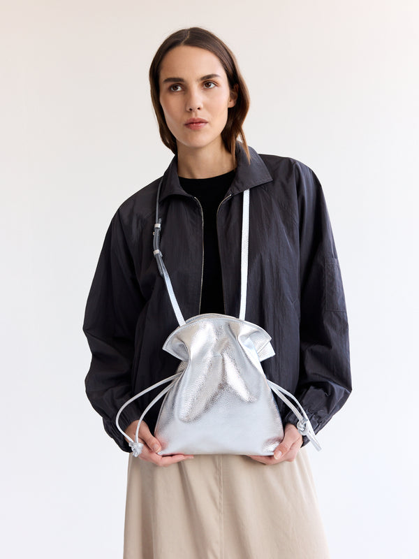 Rue Blanche Laminato Leather Bag - Arron