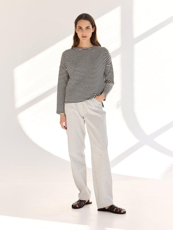 Rue Blanche Lincot Ml T-shirt 24p Stripe