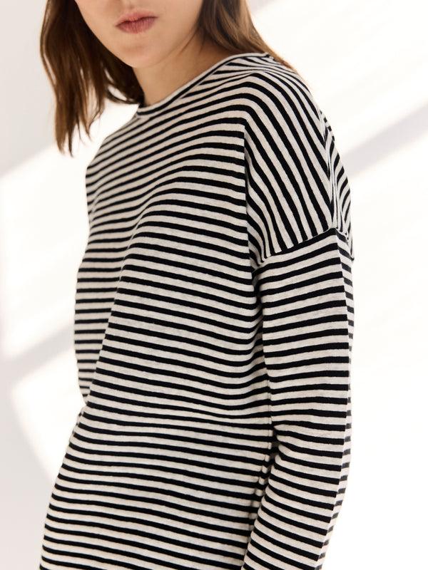 Rue Blanche Lincot Ml T-shirt 24p Stripe