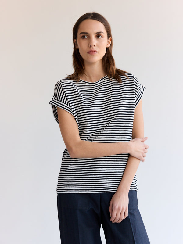 Rue Blanche Lincot Sm T-shirt 24p Stripe