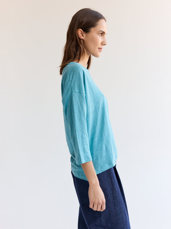 Rue Blanche Lino 3/4 25e Aqua