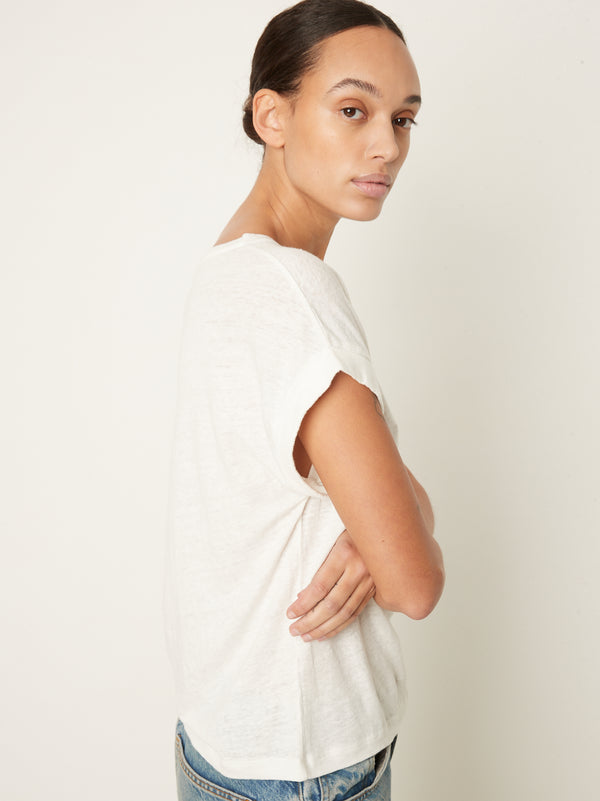 Rue Blanche Lino Sm 25e Off White