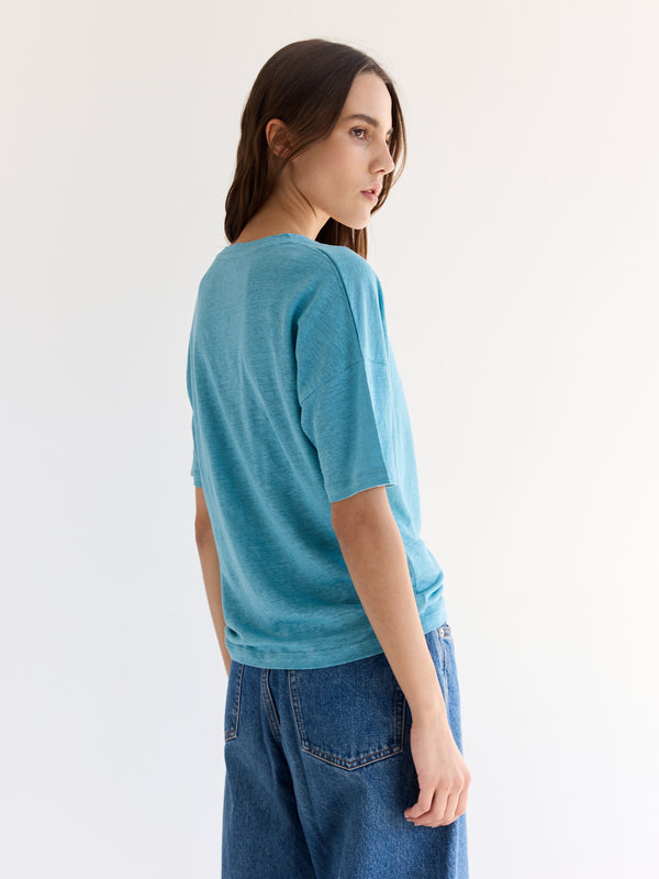 Rue Blanche Lino V 25e Aqua