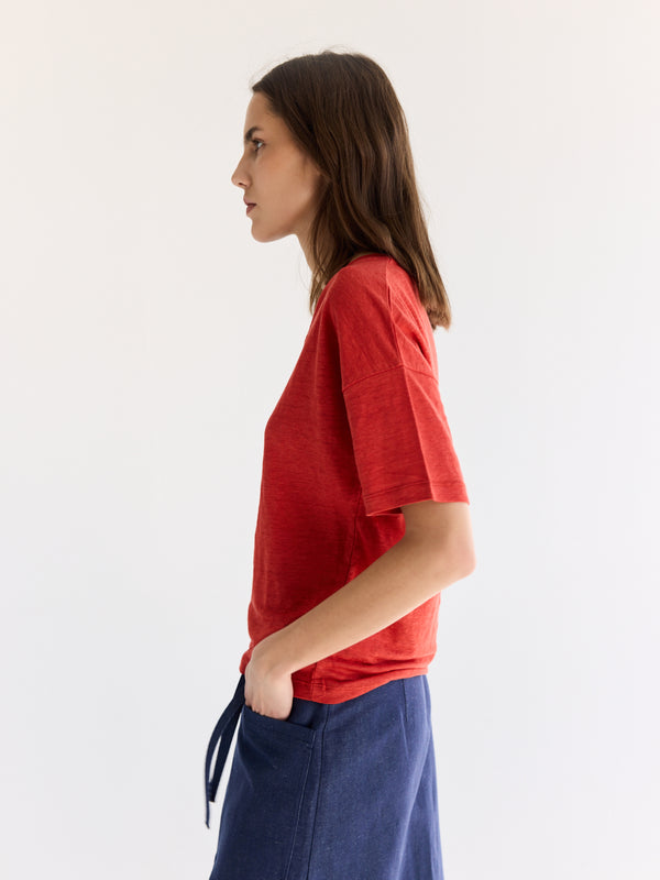 Rue Blanche Lino V 25e Red