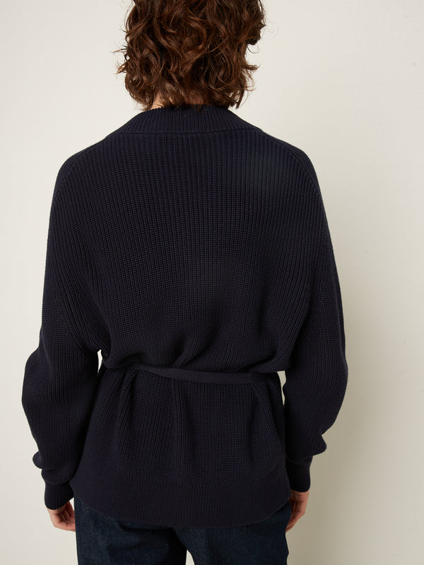 Rue Blanche Mako Cardi 25p Navy