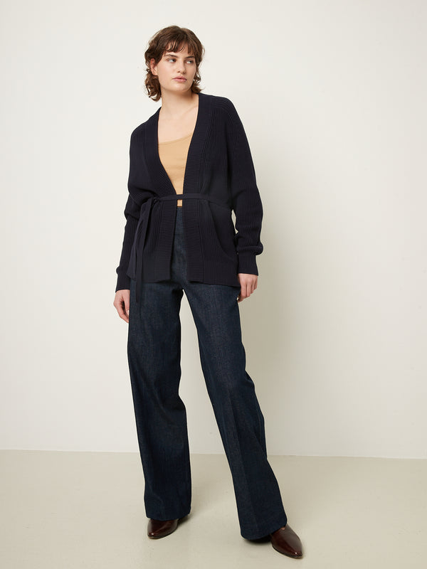 rue blanche Mako Cardi 25p Navy