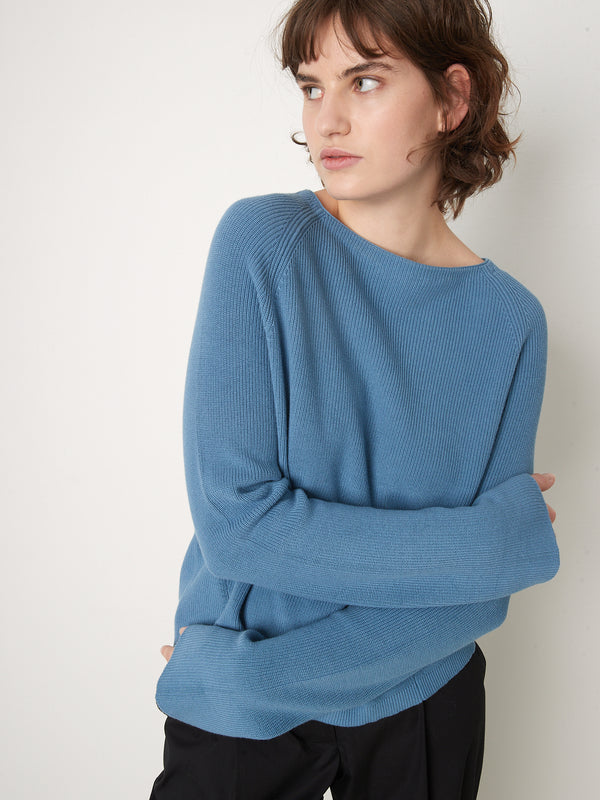 Rue Blanche Mako Sweat 25p Blue
