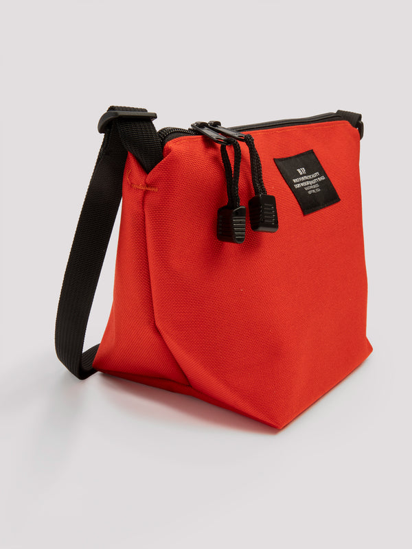 rue blanche Micro tote bag orange - Bags In Progress