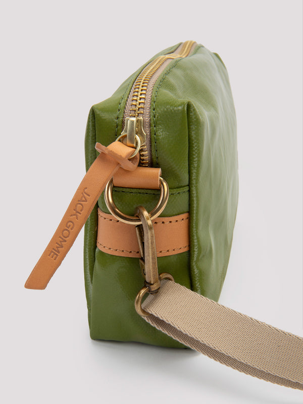 Rue Blanche Mini Besace Green Bag - Jack Gomme
